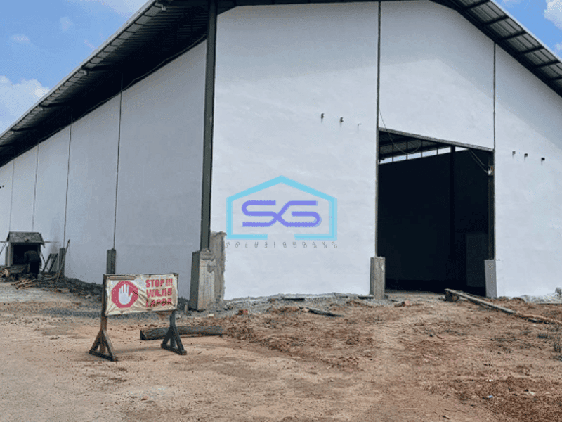 Dijual Gudang Bagus Baru Bangun Tanjung Api Api Banyuasin Sumatera Selatan LB 864m2