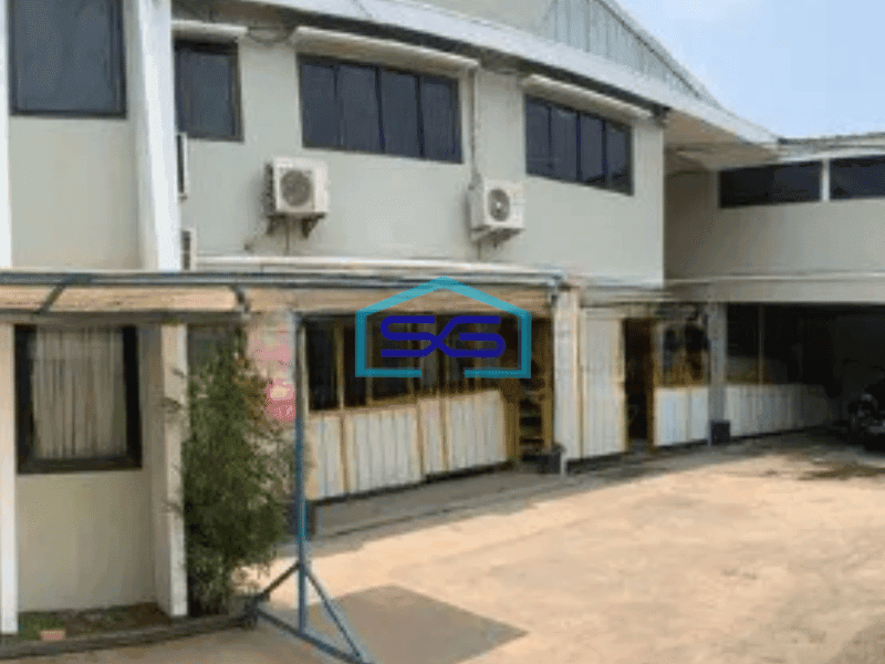 Dijual Gudang Pabrik Kavling DPR Cipondoh Tangerang Luas Tanah 1600 m²