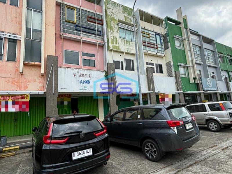 Dijual Ruko Gandeng di Jalan R Soekamto Palembang Sumatera Selatan LB 360m2