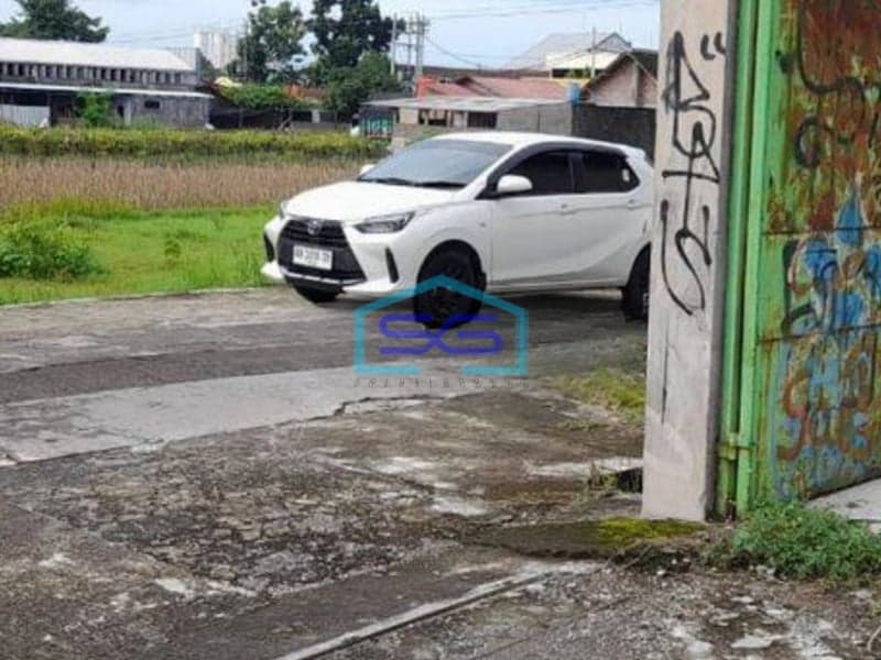 Disewakan Gudang Murah Minimalis Area Kalasan Dekat Cangkringan Sleman LT 700m2