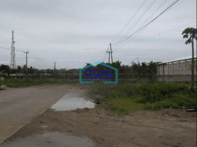 Dijual Tanah Lokasi Strategis di Jl Raya Cikande km 13 Rangkas Bitung Tangerang