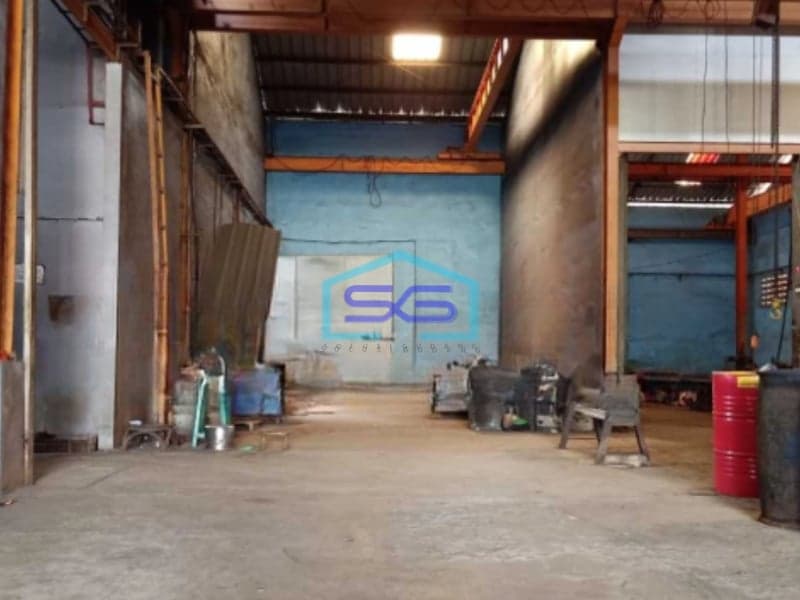 Dijual Gudang Murah Luas Bangunan  1500 m² Lokasi Teluk Naga Tangerang