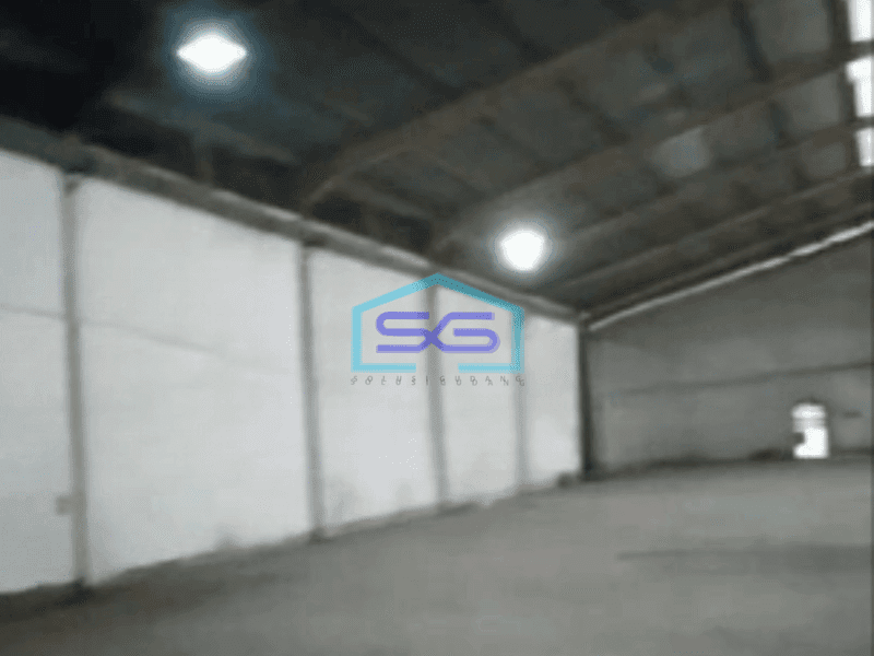 Dijual Gudang Bebas Banjir Luas Bangunan 2500 m² di Batu Ceper Tangerang