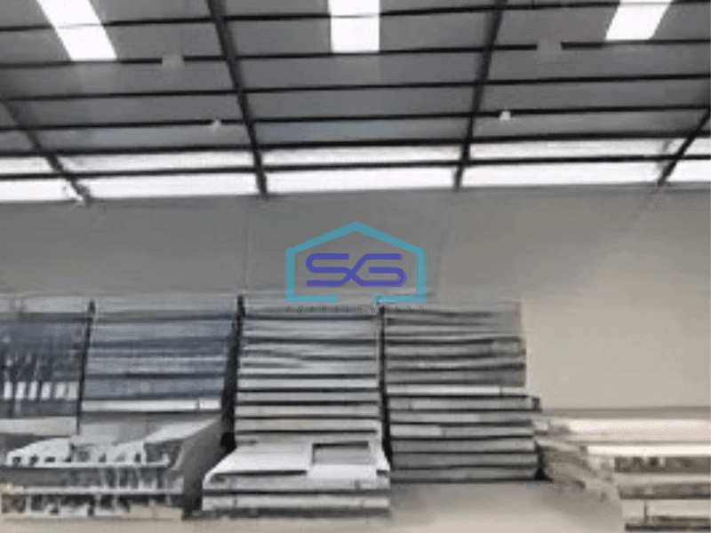 Disewakan Gudang Bangunan Baru Luas Bangunan 2300 m² di Legok Tangerang