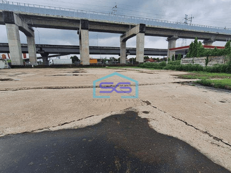 Disewakan Tanah Ada Loading Dock dan Bebas Banjir di Tambun Bekasi LT 6000m2