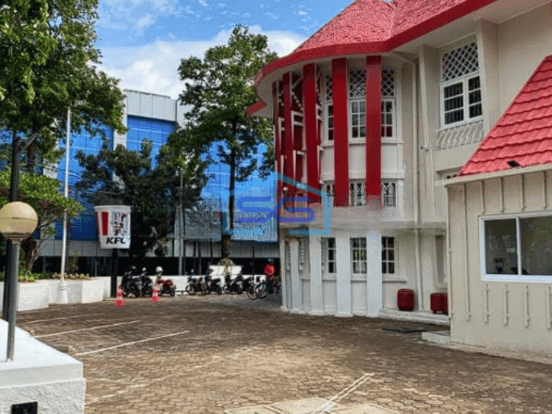 Dijual Ruang Usaha di Kebayoran Baru Jakarta Selatan LT 610m2