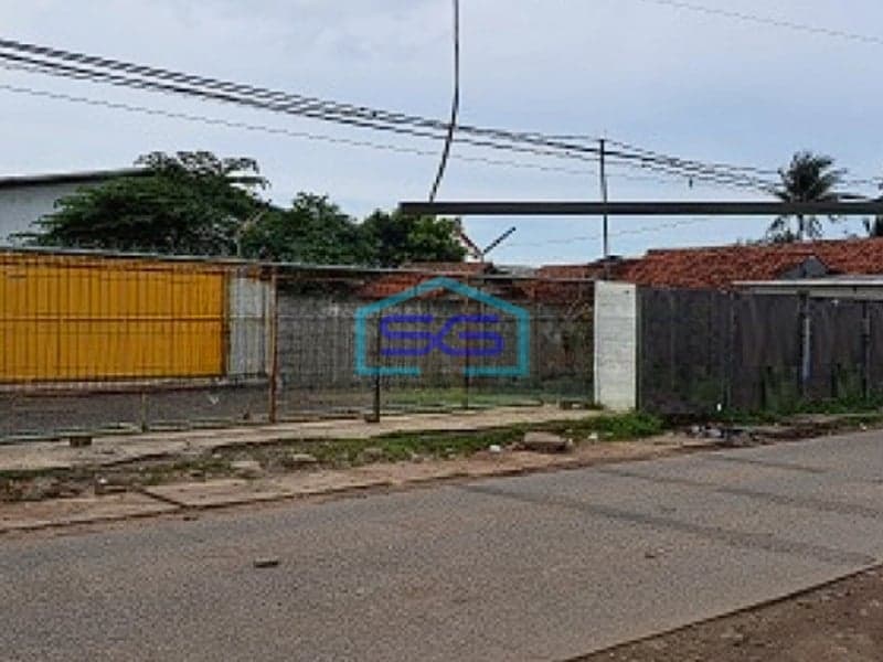 Dijual Gudang Bagus Bisa Untuk Industri Ringan Dekat Bandara Soetta Sepatan Tangerang LT 2972m2