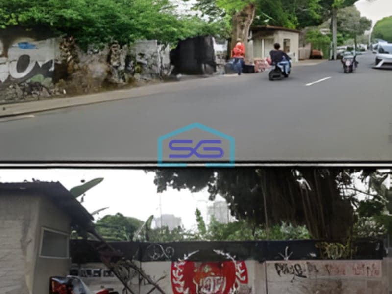 Dijual Tanah Lokasi di Kebayoran Lama Jakarta Selatan Luas 3634m2