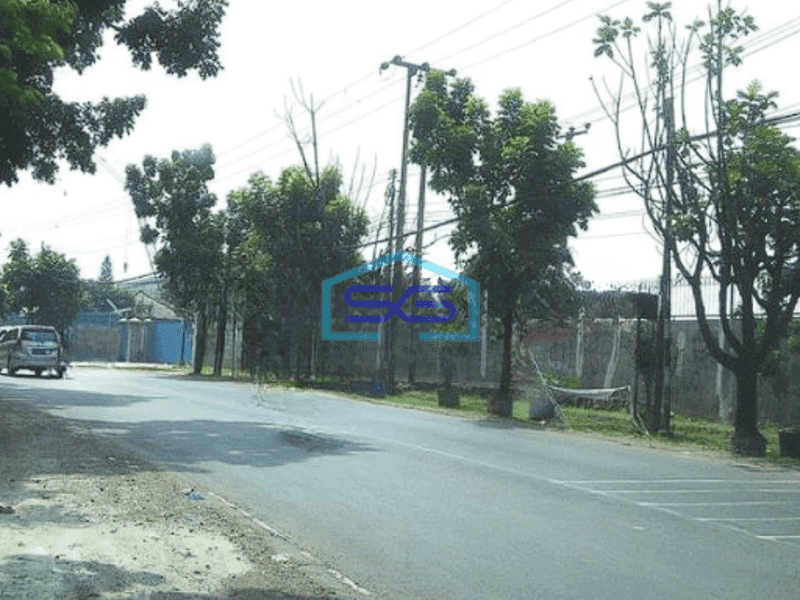 Dijual Tanah Bisa Masuk Kontainer, Izin Industri di Jatake Bitung Tangerang LT 14427m2