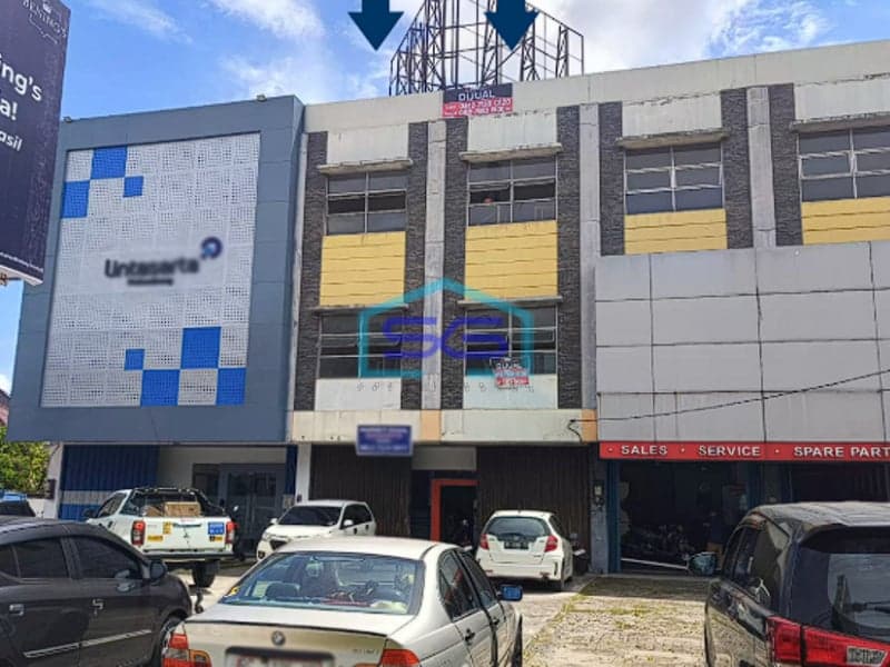 Dijual Ruko 3 Lantai Jantung Kota Siap Panen Cuan di Jalan Basuki Rahmat Palembang LB 336m2