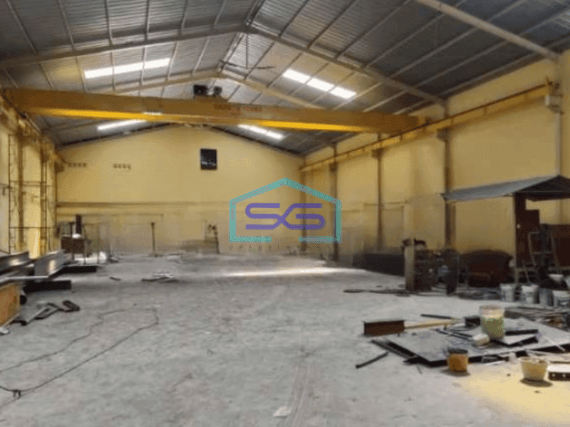 Dijual Gudang Luas Bangunan 1300 m² di Pasar Kemis Tangerang