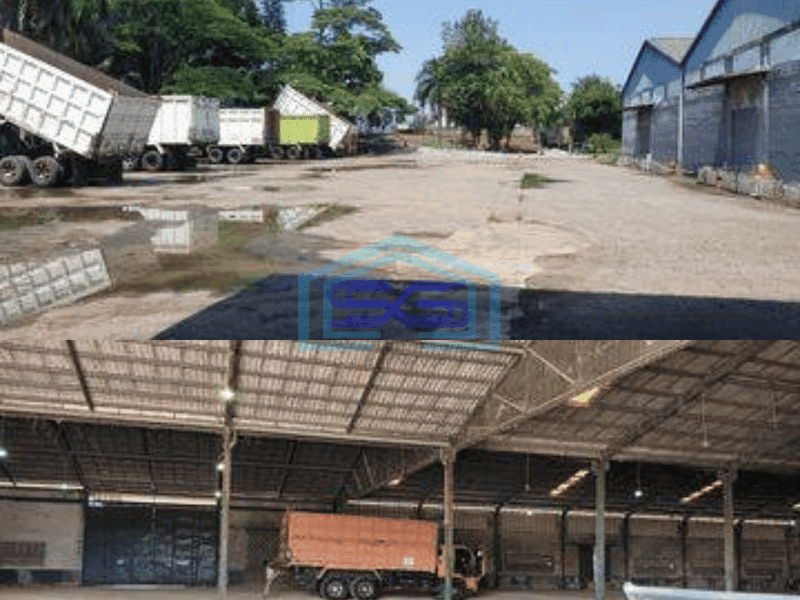 Disewakan Gudang di pinggir jalan raya Balaraja Tangerang