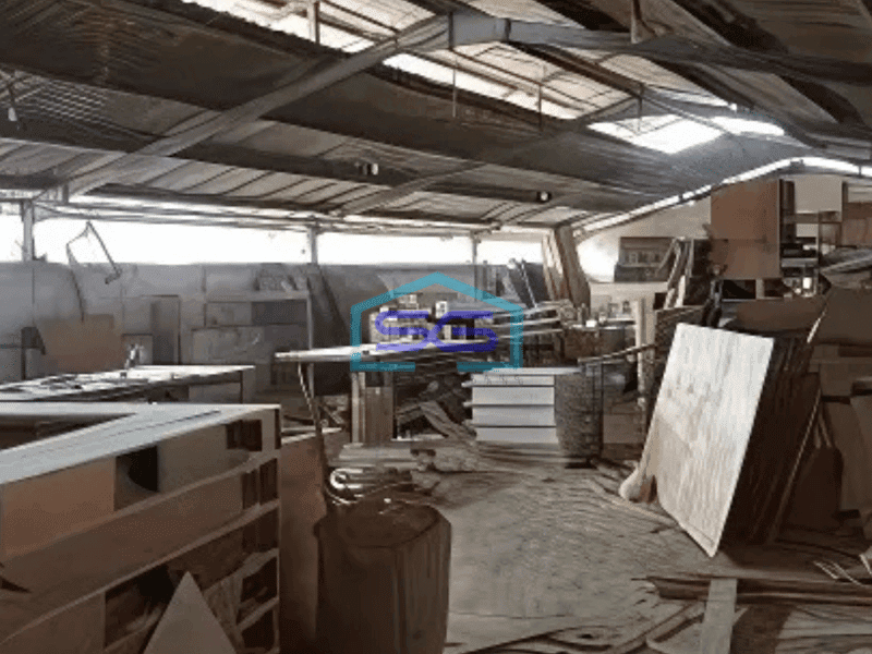 Dijual Gudang di Jalan Benda Tangerang Bisa Akses Kontainer 20 Feat