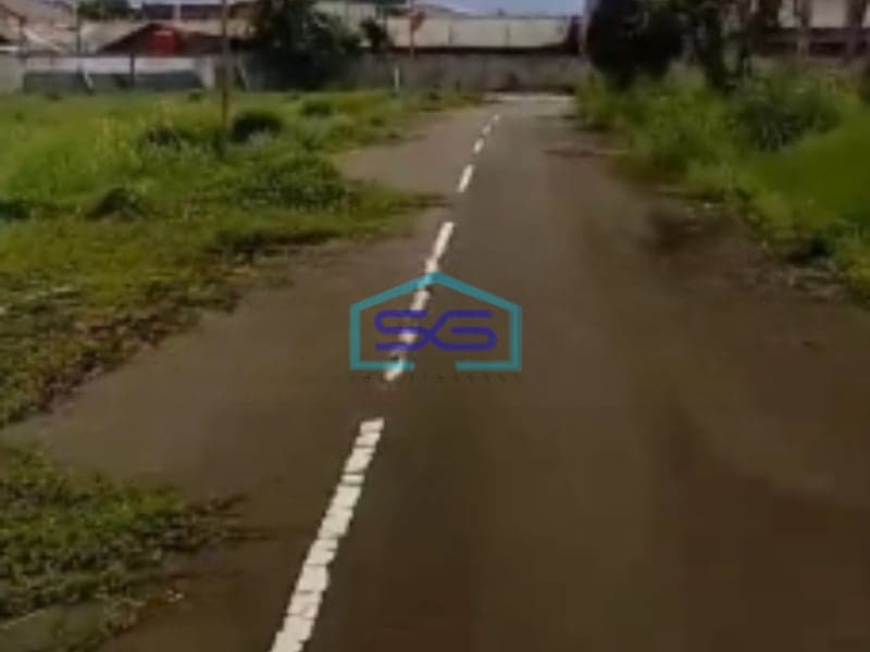 Dijual Tanah Kavling Pinggir Jalan Raya Lokasi Strategis Di Tambun Bekasi LT 37535m2