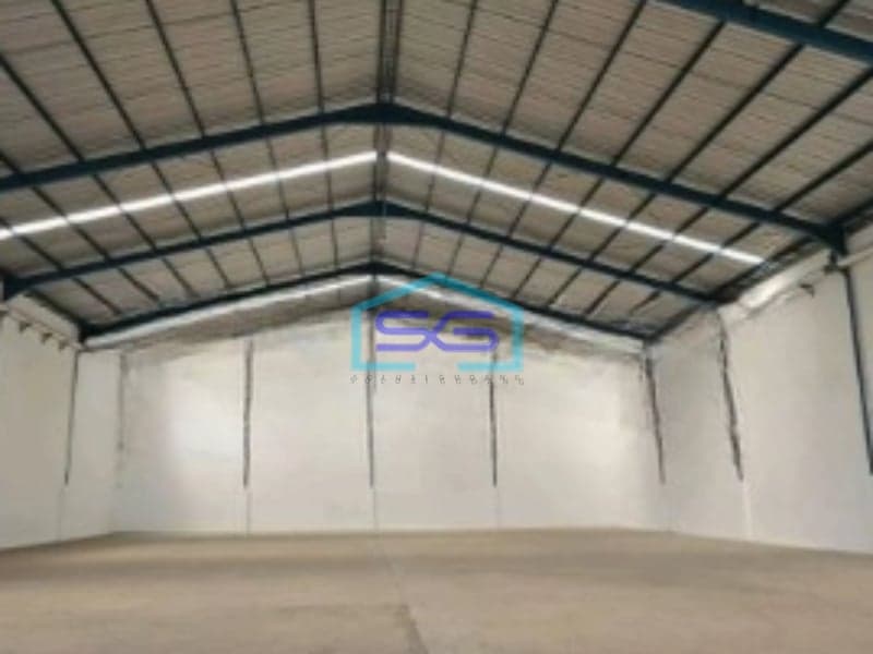 Dijual Gudang Baru Siap Pakai Akses Container Besar Lokasi di Waru Sidoarjo Luas Bangunan  966 m²