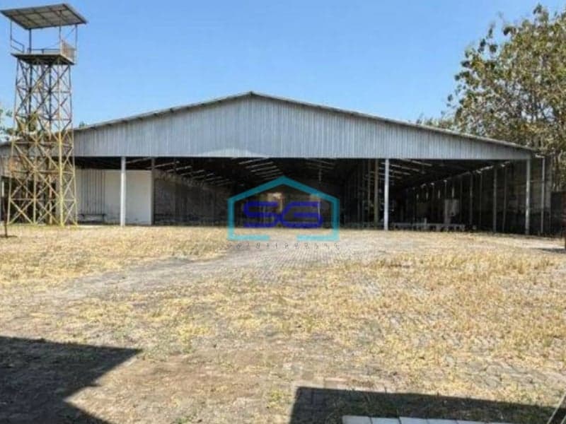 Dijual Gudang Strategis Zona Industri Luas Tanah 1,2 Ha Lokasi Sragen