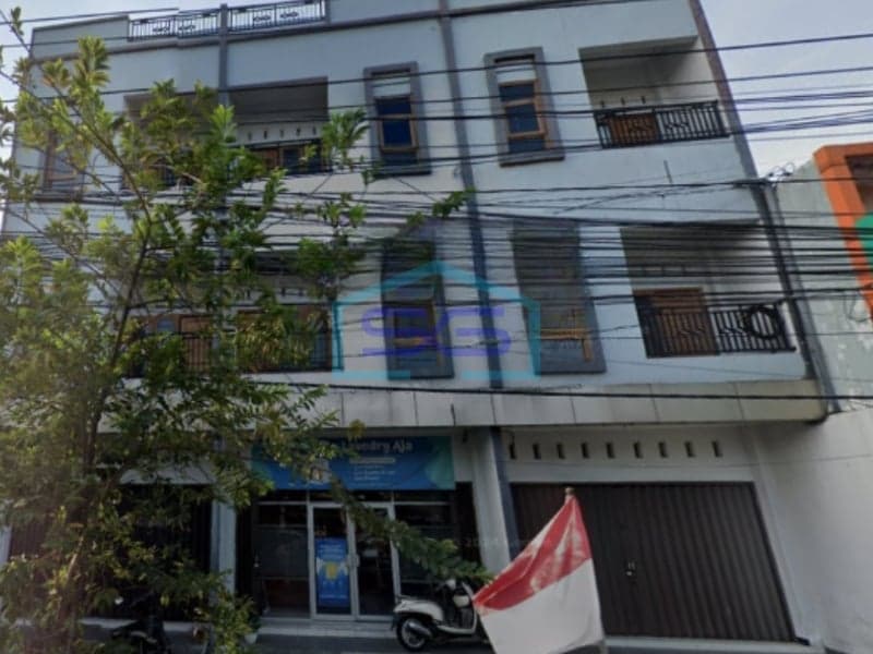 3-Story Attached Shophouse for Rent in Business District, Banguntapan, Bantul Yogyakarta BL 210sqm