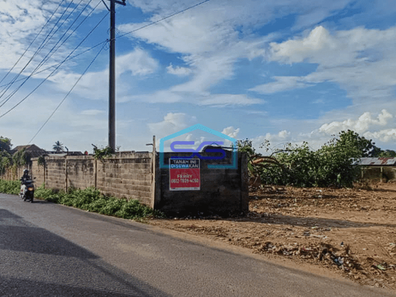 Disewakan Tanah Siap Pakai di Jalan Kebun Bunga, Sukarami, Palembang LT 2650m2