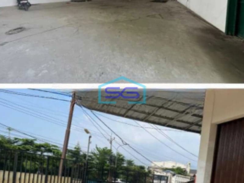 Disewakan Gudang Berada di Pinggir Jalan Cibadak Cikupa Tangerang LB 800m2