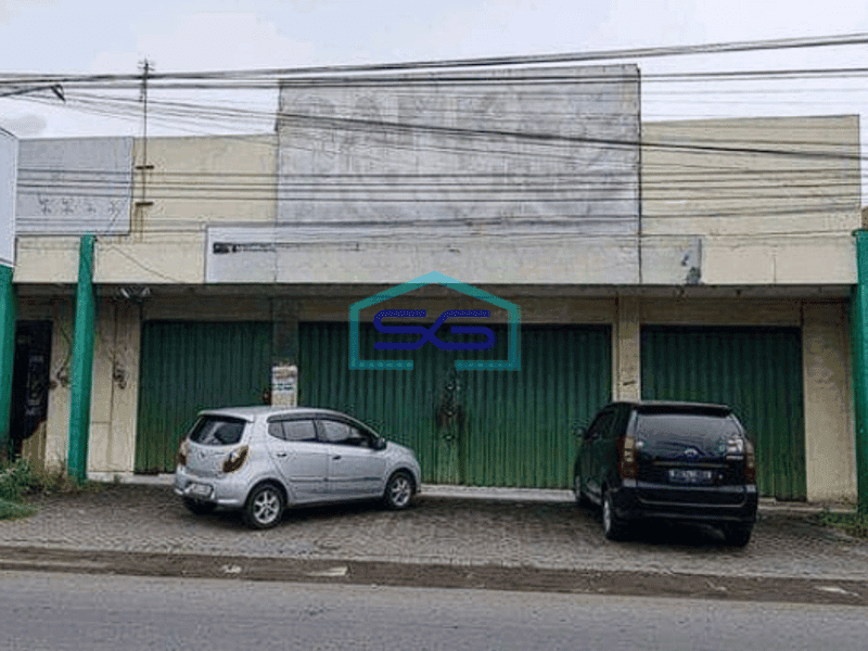 Disewakan Ruko Strategis Murah Di Raya Kemantren Tulangan Sidoarjo Luas Tanah 300m2