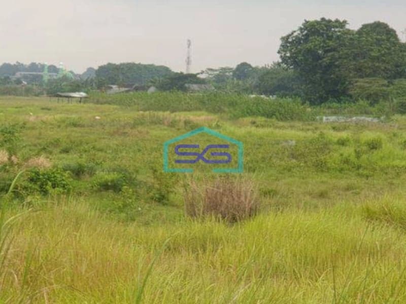 Dijual Tanah di Pinggir Jalan di Serang Baru Bekasi LT 73000m2 Cocok Untuk Pabrik atau Gudang