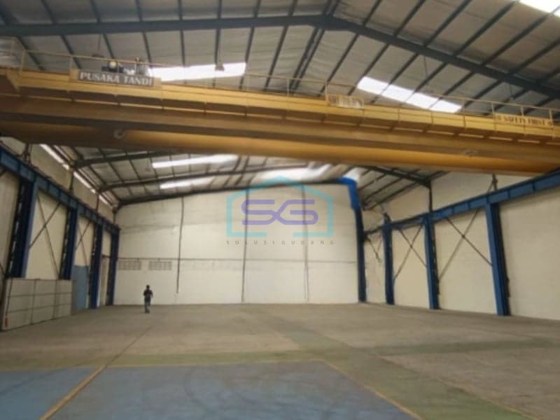 Disewakan Gudang Delta Silicon 3 Dengan Hoistcrane Cikarang Bekasi LB 1440m2
