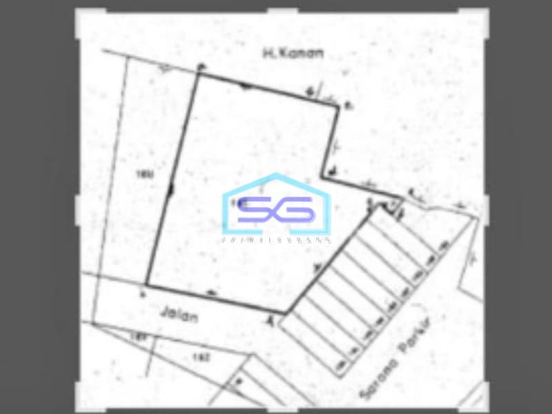 Dijual Tanah Yang Berlokasi di Dalam Komplek Ruko Cibarusah Cikarang Bekasi LT 1581m2