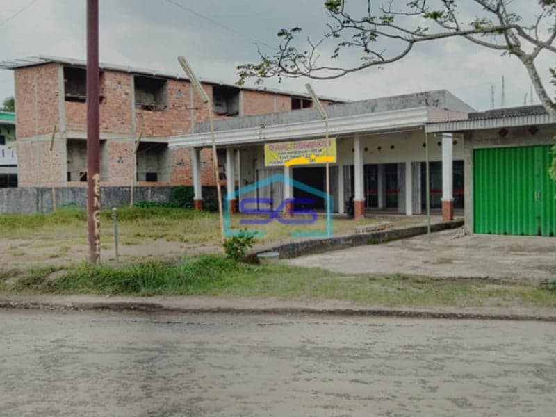 Dijual Ruko Plong Tanpa Sekat Jalan Lintas Betung Sekayu Musi Banyuasin Sumatera Selatan LT 2500m2