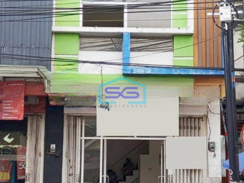 Disewakan Ruko Siap Pakai Pinggir Jalan Besar Lowokwaru Malang Bangunan 3 Lantai