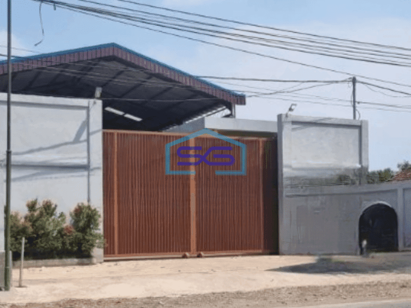 Disewakan Gudang Akses Container 40 Feet Luas Bangunan 750 m² Lokasi Mojosari Mojokerto