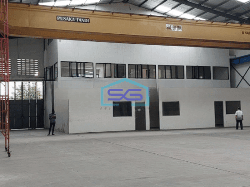 Disewakan Gudang Rapih Siap Pakai Delta silicon 3 Cikarang LB 1500m2
