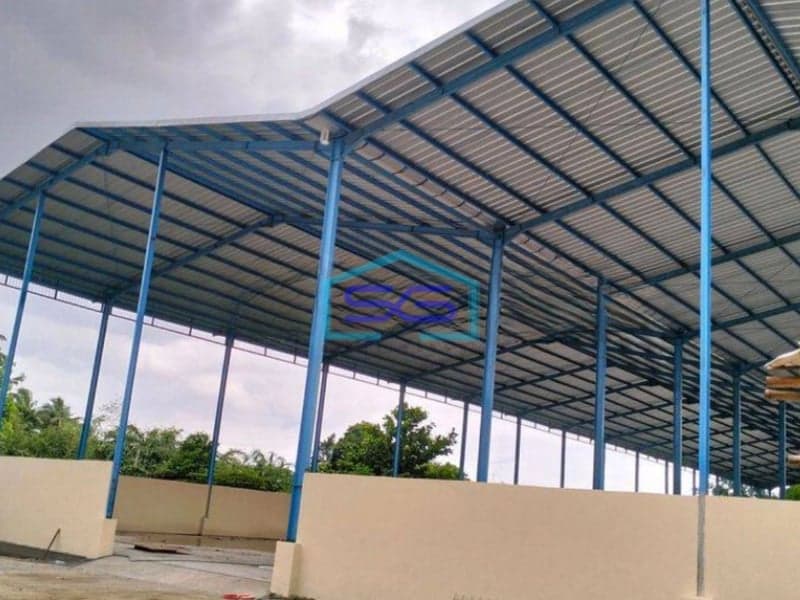 Disewakan Gudang Industri Akses Pinggir Jalan Raya Izin Industri LT 3400m2  di Tangerang