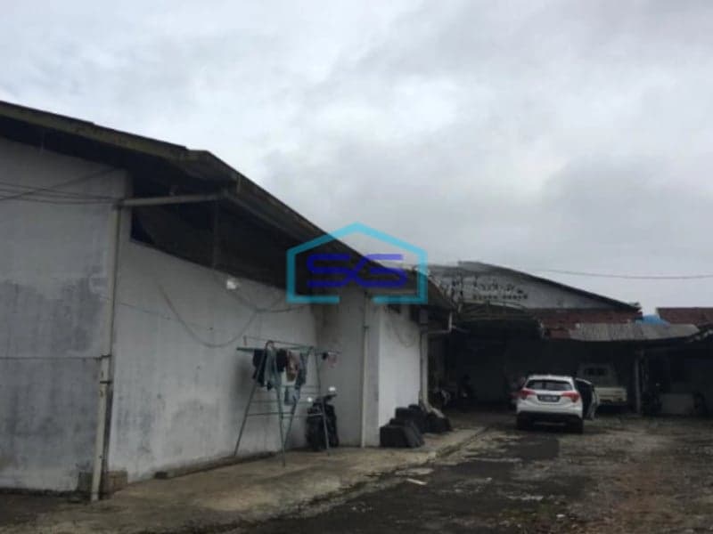 Dijual Murah Gudang Hitung Tanah Jl. Pesantren Cimahi Bandung Luas Tanah 2200m2