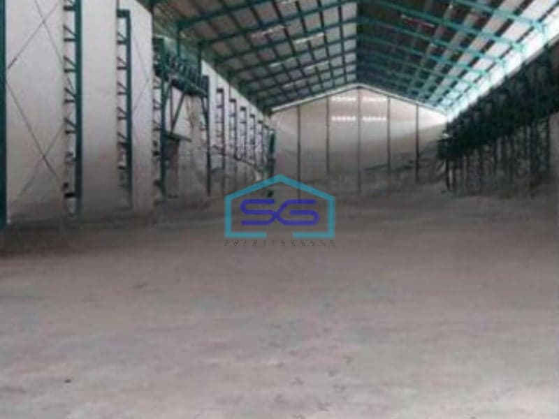 Disewakan  Gudang di Kawasan Pergudangan Bumi Maspion Romokalisari Surabaya LB 4400m2 Bagus HGB