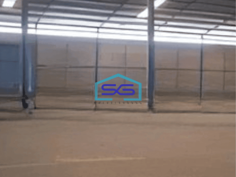 Disewakan Pabrik Luas Bangunan  4032 m² Akses Container 40 Feet di Cikande Serang