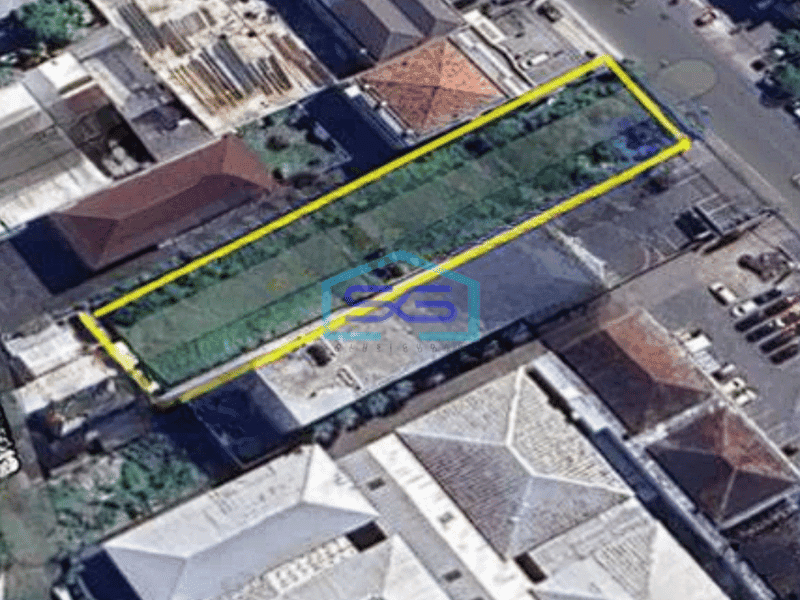 Disewakan Tanah Niaga Pergudangan Teuku Umar Barat Denpasar Bali LT 1685m2