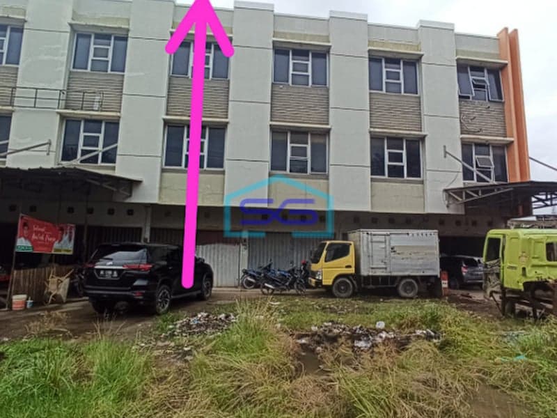 Dijual Ruko 3 Lantai dengan Lokasi Strategis di Jalan Alamsyah Ratu Prawiranegara Palembang LB 180m2