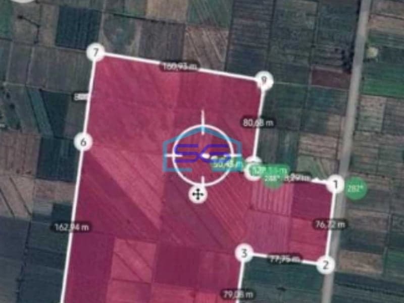 Dijual Tanah Zona Industri Lokasi Sumberlawang Sragen Jawa Tengah LT 40000m2