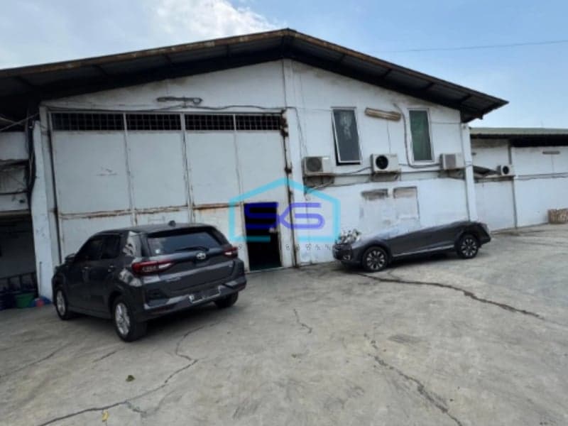 Dijual Gudang Ex Pabrik Plastik Siap Pakai di Benda Tangerang Luas Tanah 1933m2