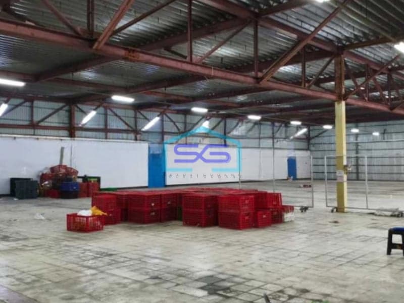 Disewakan Gudang Lokasi Bebas Banjir di Cikokol Tangerang Luas Tanah  2165 m²