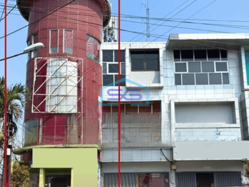 Disewakan Ruko Strategis di Pinggir Jalan Kota Malang Luas Bangunan 219m2
