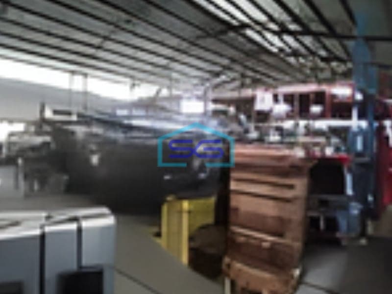 Dijual Murah Gudang & Pabrik di Cikande Jl. Raya Serang Banten Pinggir Jalan Besar LT 7030m2