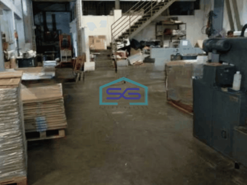 Dijual Gudang Akses Container 40 Feet di Kapuk Jakarta Utara Luas Tanah 996 m²