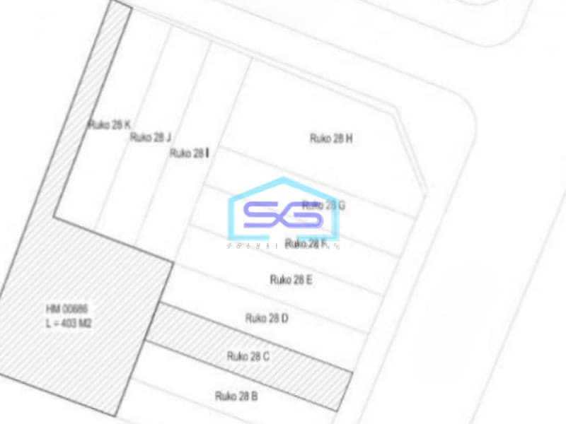 Dijual Ruko + Tanah di Jalan Minangkabau Menteng Jakarta Pusat LT 115m2