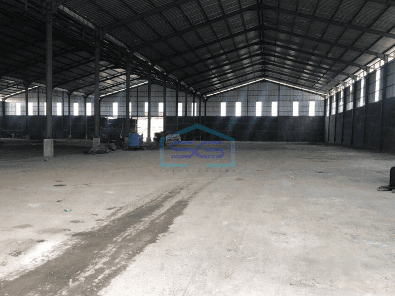 Disewakan Gudang di balaraja timur dekat ke pintu tol bangunan baru