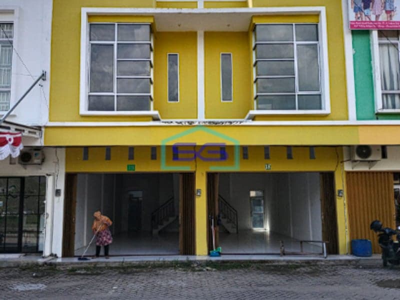 Dijual Ruko Gandeng 2 Lantai di Jalan Ibnu Sutowo Talang Kelapa Palembang LB 108m2