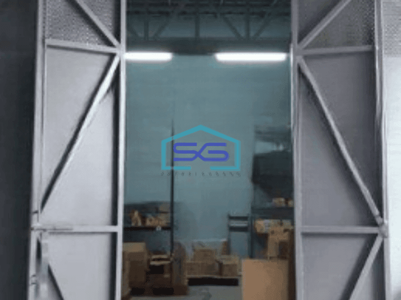 Dijual Gudang 1 Lantai Luas Bangunan  136 m² di Melati Mas Tangerang