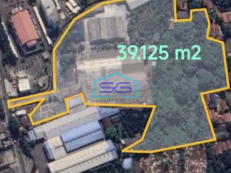 Dijual Pabrik di Cibitung Bekasi Luas Tanah 39125m2 Bebas Banjir