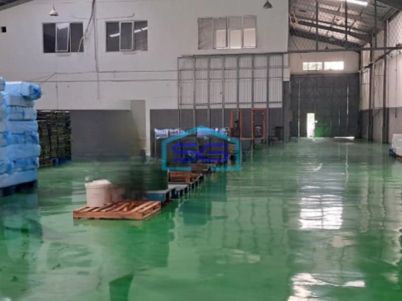 Dijual Cepat Gudang Bagus Siap Huni Kawasan Delta Silicon Cikarang LT 1495m2