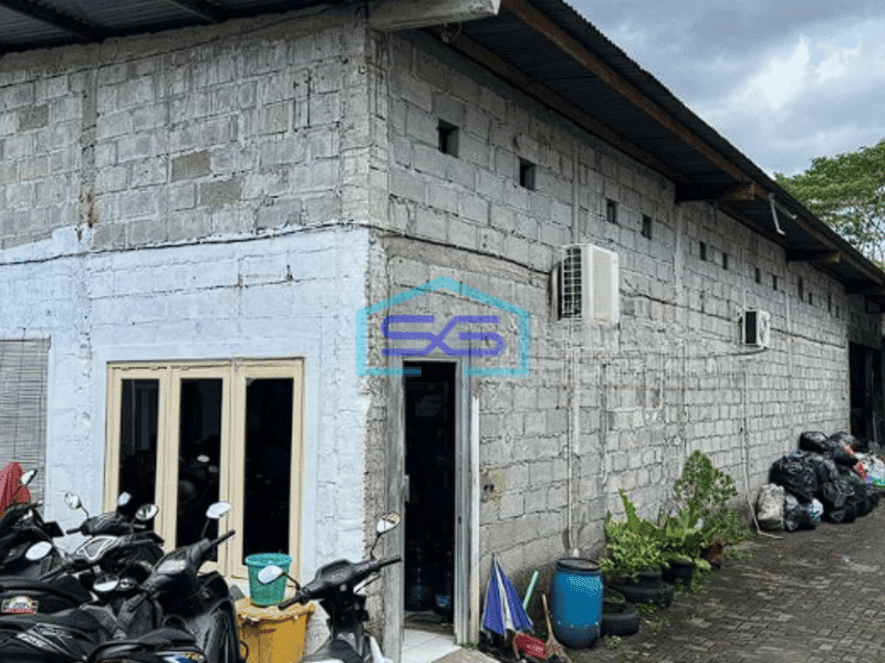 Disewakan Gudang Murah Luas Cocok Apapun Area Pergudangan Sleman Yogyakarta LT 1200m2